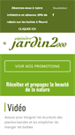 Mobile Screenshot of pepinierejardin2000.com